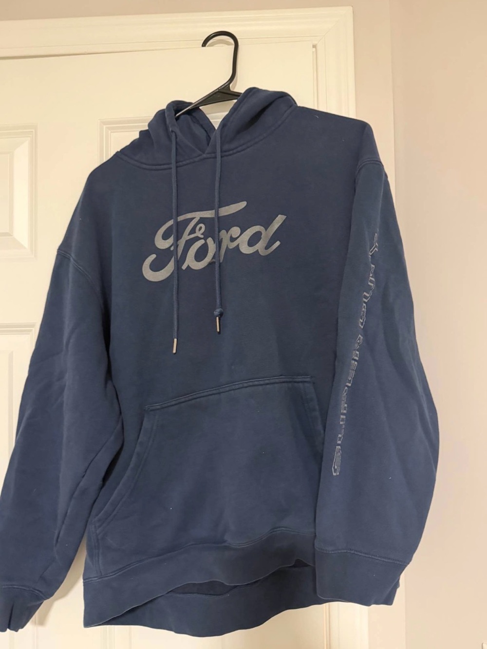 Ford Blue Logo Pullover Hoodie